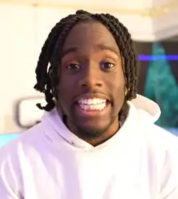 Kai Cenat, streamer i youtuber odpowiedzialny za popularyzację słów rizz i gyatt