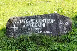 Głaz Światowego Centrum Apiterapii