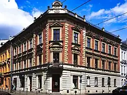 ul. Długa 11aKamienica (proj. Leopold Tlachna, 1892–1895)