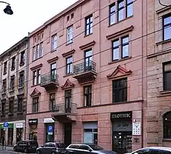 ul. Długa 32Kamienica (proj. Władysław Kleinberger, 1909)