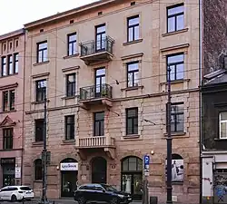 ul. Długa 34Kamienica (proj. Władysław Kleinberger, 1911)