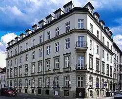 ul. Dolnych Młynów 9 (ul. Rajska 24)Kamienica (proj. Jacek Matusiński, 1876)