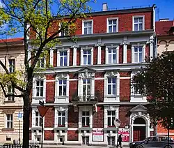 ul. Garncarska 14Kamienica (proj. Karol Zaremba, 1893–1895)