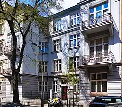 ul. Siemiradzkiego 23Kamienica (proj. Artur Romanowski, 1911–1912)