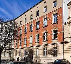 ul. Józefa Sarego 18Kamienica (proj. Leopold Tlachna, 1892)