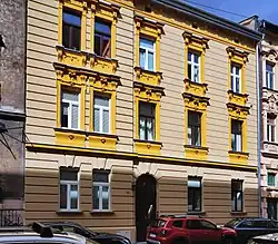 ul. Jabłonowskich 7Kamienica (proj. Leopold Tlachna, 1902–1903)