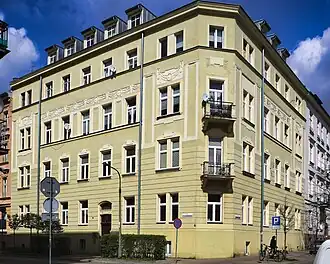 Kamienica (1906–1907),Kraków, ul. Sobieskiego 1