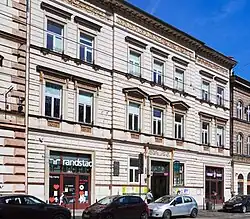 ul. Karmelicka 27Kamienica (proj. Filip Pokutyński, ok. 1875)