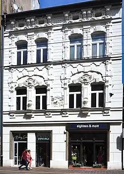 ul. Krakowska 10Kamienica (bud. Beniamin Torbe, 1898)