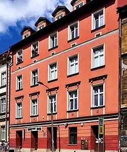 ul. Krowoderska 15.Kamienica (proj. Stefan Ertel, 1887)