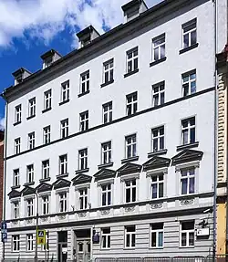 ul. Krowoderska 19.Kamienica (proj. Jan Drzewiecki, 1892–1896)