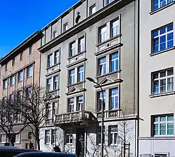 ul. Sereno Fenn’a 14Kamienica (proj. Janusz Zarzecki, 1932)