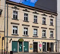 ul. Starowiślna 20Kamienica (proj. Jacek Matusiński, 1889)