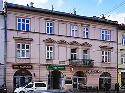 ul. Stradomska 5Zabytkowa kamienica (proj. T.K. Niemczykiewicz, 1842)