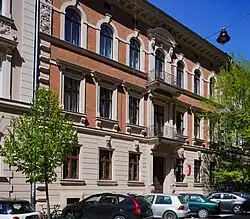 ul. Studencka 23Kamienica (proj. Sławomir Odrzywolski, Władysław Kaczmarski, 1886–1887)