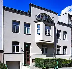 ul. Urzędnicza 12Kamienica (proj. Jerzy Struszkiewicz, Maksymilian Burstin, 1931–1933)