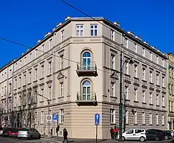 ul. Lubicz 20Kamienica (proj. Leopold Tlachna, 1905–1909)