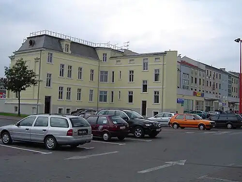 Kamienica przy ob. ul. Włodka, gdzie mieszkał długoletni prezydent