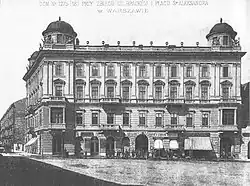 Kamienica wkrótce po oddaniu do użytku ok. 1886