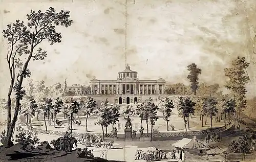 Projekt Nowego Belwederu w Warszawie