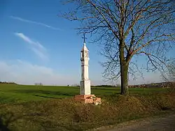 Kapliczka przy drodze do Kromołowa (1941r)