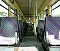 Wnętrze przedziału pasażerskiego