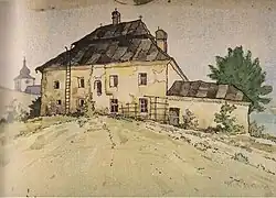 Akwarela Karola Prausa (jr.) z 1930 r.