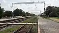 perony; widok w kierunku Odessy