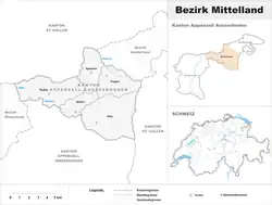 Plan okręgu Mittelland