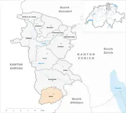 Plan Aesch (kanton Zurych)