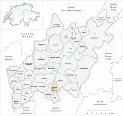 Plan Bretigny-sur-Morrens