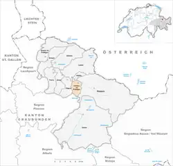 Plan Conters im Prättigau