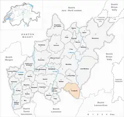 Plan Froideville (Vaud)