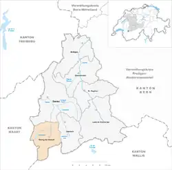 Plan Gsteig bei Gstaad
