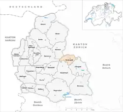 Plan Niederglatt (kanton Zurych)