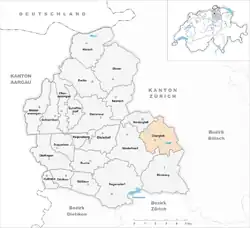 Plan Oberglatt (kanton Zurych)