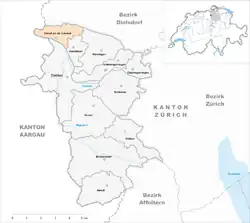 Plan Oetwil an der Limmat