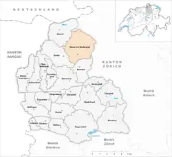 Plan Stadel bei Niederglatt