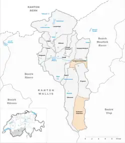 Plan Turtmann-Unterems