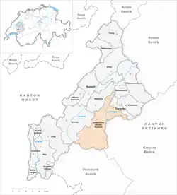 Plan Vuisternens-devant-Romont