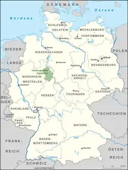 Mapa pasma górskiego