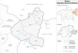 Plan regionu Engiadina Bassa/Val Müstair
