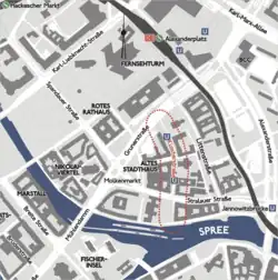 Plan przebiegu ulicy