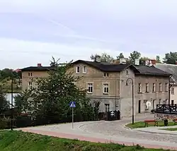 Dawny browar w zabudowaniach folwarcznych