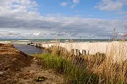 Ujście Kanału Karwinka do morza