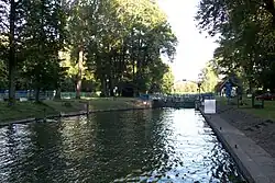 Śluza Karwik – widok od strony północnej