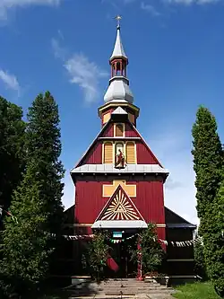 Kościół katolicki w stylu zakopiańskim z 1924 r.