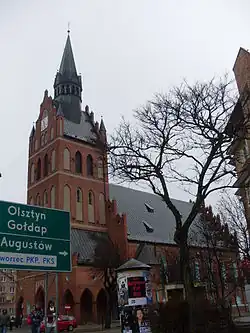 Kościół Serca Jezusowego widziany z ulicy