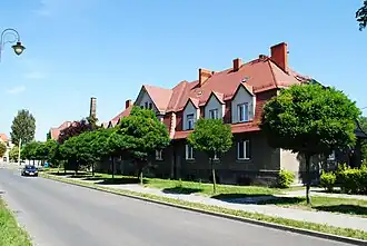 Dawne domy dla urzędników przy ul. Wolności 8 i 10 z lat 1907-1908