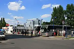 Dworzec autobusowy przy ul. ks. P. Skargi (niesitniejący)